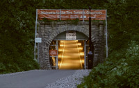 Devonshire Tunnel, evening light